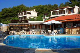 milia bay hotel, alonissos, greece