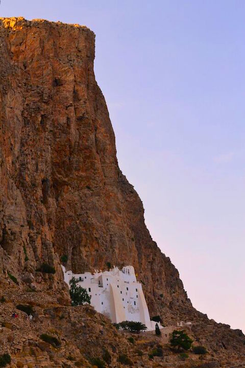 hozoviotissa monastery, amorgos, greece