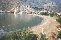 Kamares, Sifnos, Greece: Hotel Stavros view