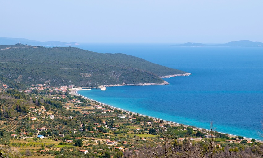 Vasilikon Beach, Evia