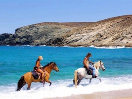 Horseback riding Naxos