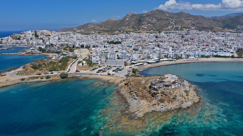 Saint George or Agios Giorgos Beach, Naxos