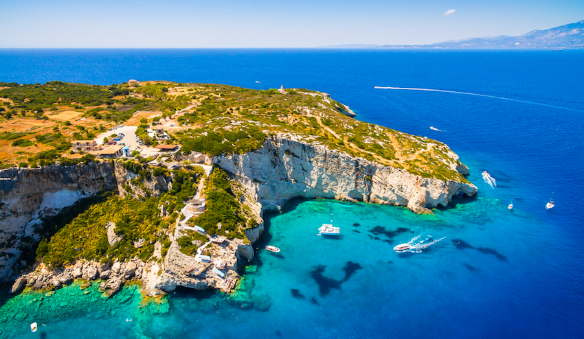 Blue Caves, Ag Nikolaos